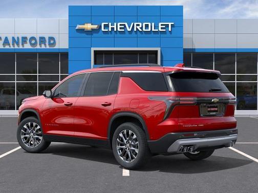 Radiant Red 2026 Chevrolet Traverse LT