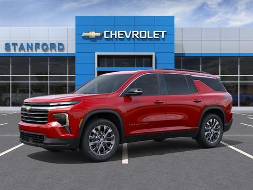 Radiant Red 2026 Chevrolet Traverse LT