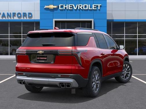 Radiant Red 2026 Chevrolet Traverse LT