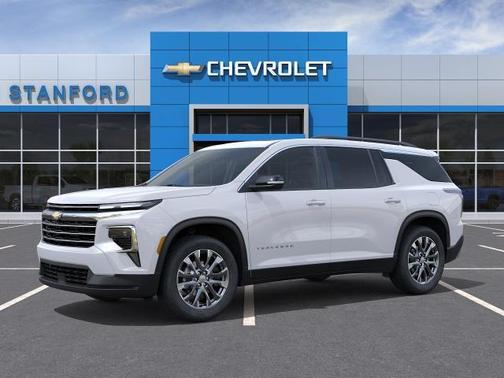 Summit White 2026 Chevrolet Traverse LT