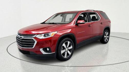 Cajun Red Tintcoat 2019 Chevrolet Traverse LT Leather