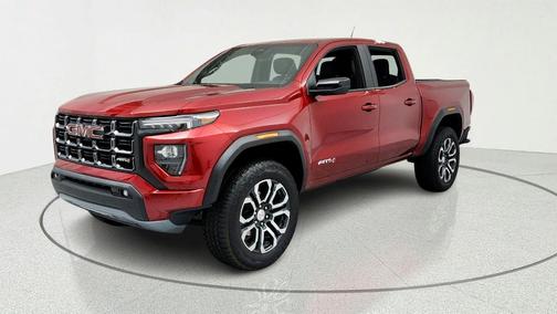 Volcanic Red 2024 GMC Canyon AT4