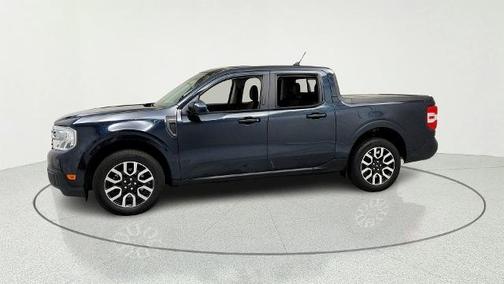 Blue 2022 Ford Maverick Lariat