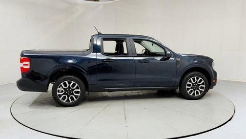 Blue 2022 Ford Maverick Lariat