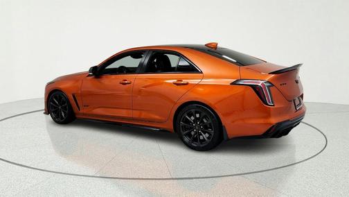 Blaze Orange Metallic 2022 Cadillac CT4-V Blackwing
