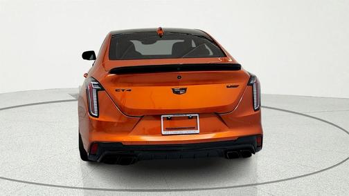 Blaze Orange Metallic 2022 Cadillac CT4-V Blackwing