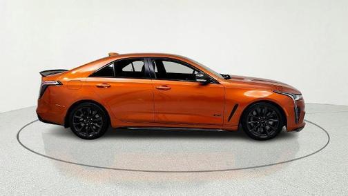 Blaze Orange Metallic 2022 Cadillac CT4-V Blackwing