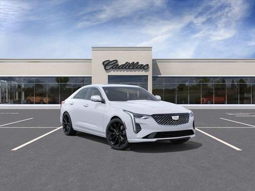 Summit White 2026 Cadillac CT4 Luxury