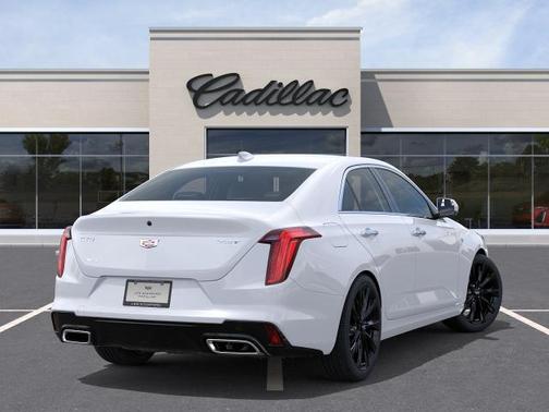 Summit White 2026 Cadillac CT4 Luxury