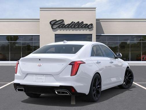 Summit White 2026 Cadillac CT4 Luxury