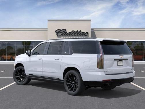 Vibrant White 2026 Cadillac Escalade ESV Sport