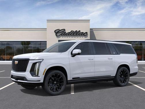 Vibrant White 2026 Cadillac Escalade ESV Sport