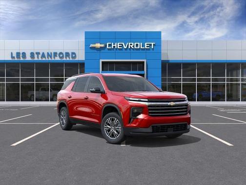 Radiant Red 2026 Chevrolet Traverse LT