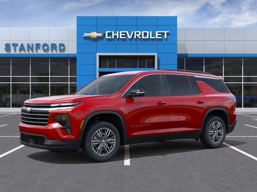 Radiant Red 2026 Chevrolet Traverse LT