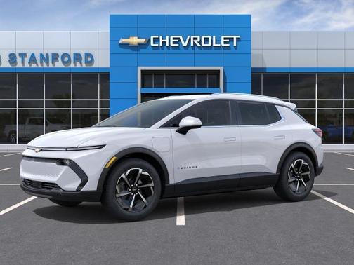 Summit White 2026 Chevrolet Equinox EV LT 2