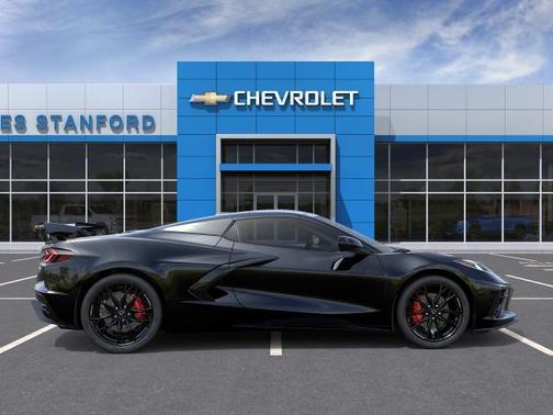 Black 2026 Chevrolet Corvette Stingray w/1LT