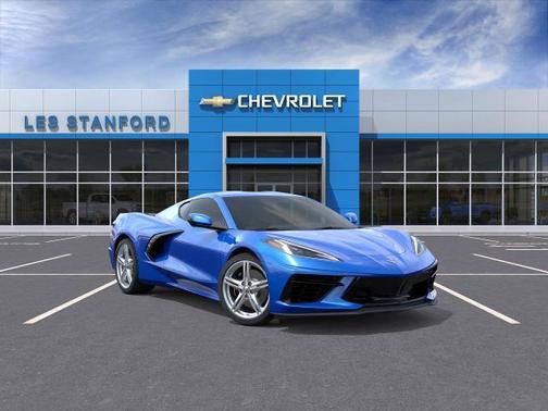 Rip Tide Blue 2026 Chevrolet Corvette Stingray w/1LT