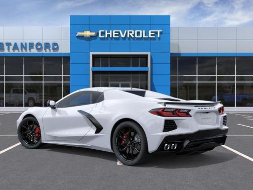 Arctic White 2026 Chevrolet Corvette Stingray w/2LT