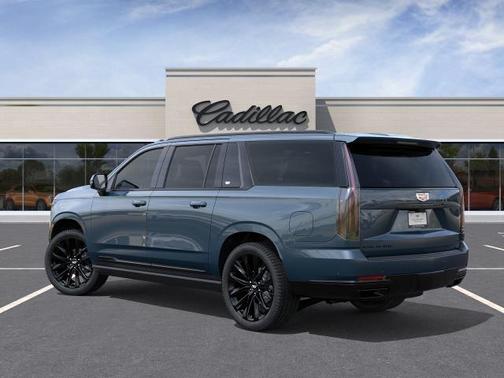 Deep Sea Metallic 2026 Cadillac Escalade ESV Platinum Sport