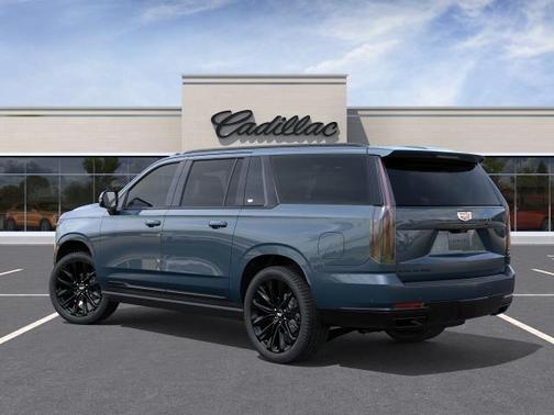 Deep Sea Metallic 2026 Cadillac Escalade ESV Platinum Sport