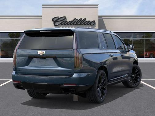 Deep Sea Metallic 2026 Cadillac Escalade ESV Platinum Sport