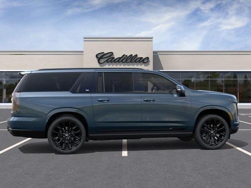 Deep Sea Metallic 2026 Cadillac Escalade ESV Platinum Sport