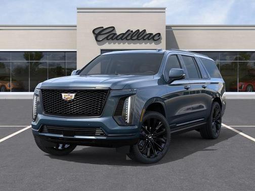 Deep Sea Metallic 2026 Cadillac Escalade ESV Platinum Sport