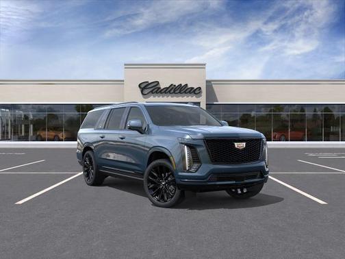 Deep Sea Metallic 2026 Cadillac Escalade ESV Platinum Sport