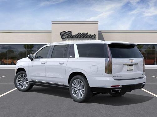 Vibrant White 2026 Cadillac Escalade ESV Luxury