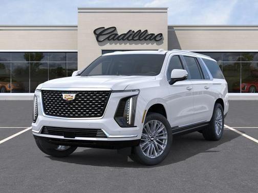 Vibrant White 2026 Cadillac Escalade ESV Luxury