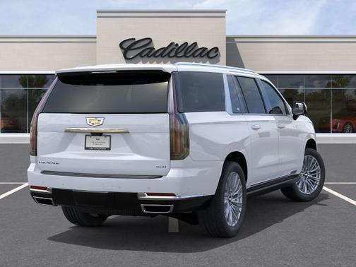 Vibrant White 2026 Cadillac Escalade ESV Luxury