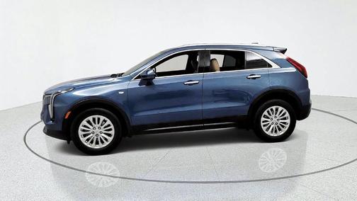 Deep Sea Metallic 2024 Cadillac XT4 Luxury