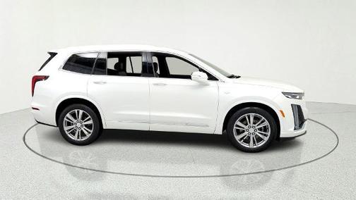 Crystal White 2023 Cadillac XT6 Premium Luxury FWD