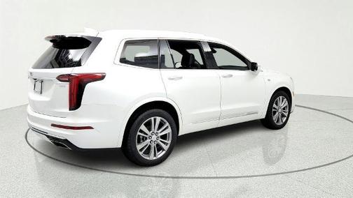 Crystal White 2023 Cadillac XT6 Premium Luxury FWD