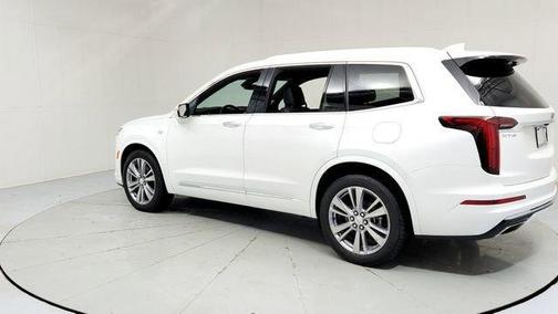 Crystal White Tri-Coat 2023 Cadillac XT6 Premium Luxury FWD