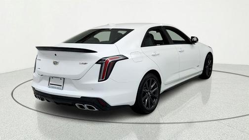 Summit White 2024 Cadillac CT4-V V-Series