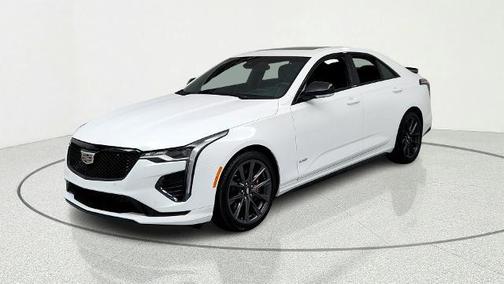 Summit White 2024 Cadillac CT4-V V-Series
