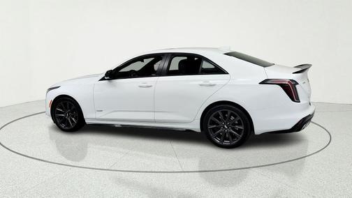 Summit White 2024 Cadillac CT4-V V-Series