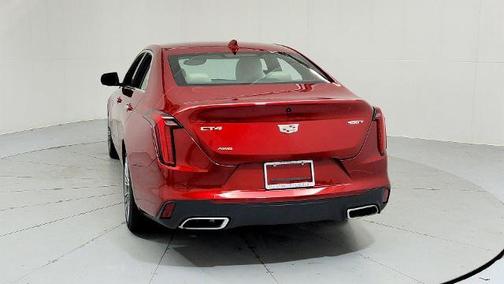 Radiant Red 2023 Cadillac CT4 Premium Luxury