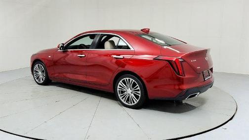 Radiant Red 2023 Cadillac CT4 Premium Luxury