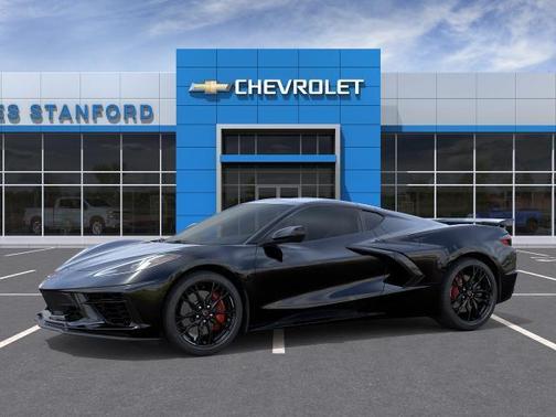Black 2026 Chevrolet Corvette Stingray w/1LT