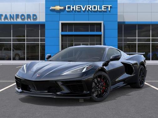 Black 2026 Chevrolet Corvette Stingray w/1LT