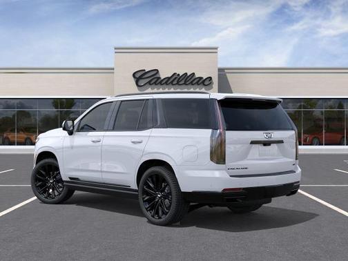 Vibrant White 2026 Cadillac Escalade Platinum Sport