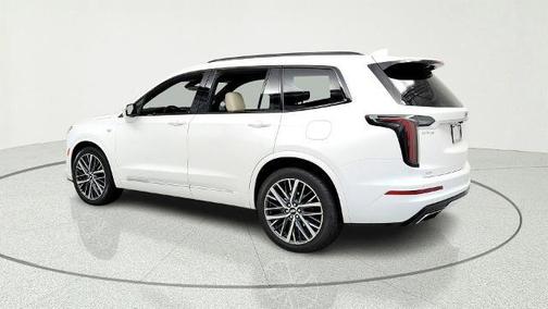 Crystal White 2024 Cadillac XT6 Sport AWD
