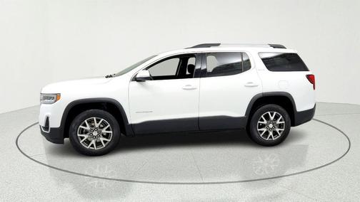 Summit White 2021 GMC Acadia SLE