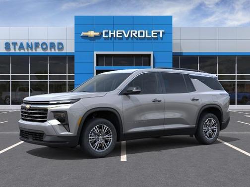 Sterling Gray Metallic 2026 Chevrolet Traverse LT