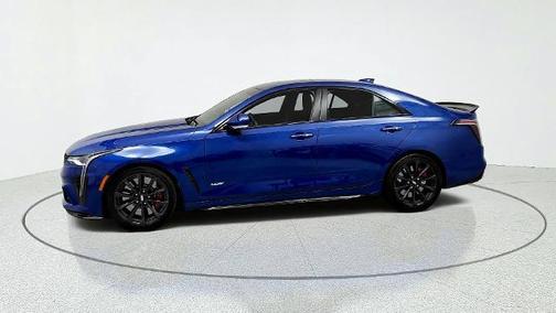 Wave Metallic 2022 Cadillac CT4-V Blackwing