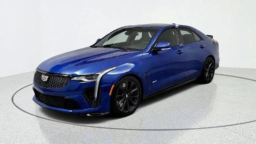 Wave Metallic 2022 Cadillac CT4-V Blackwing