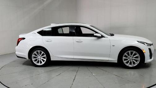 Summit White 2023 Cadillac CT5 Luxury AWD