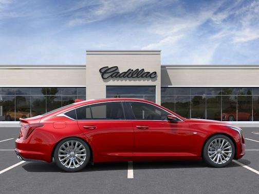 Radiant Red 2026 Cadillac CT5 Premium Luxury AWD